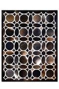 FLOWER – Designer Cowhide Carpet for Bedrooms