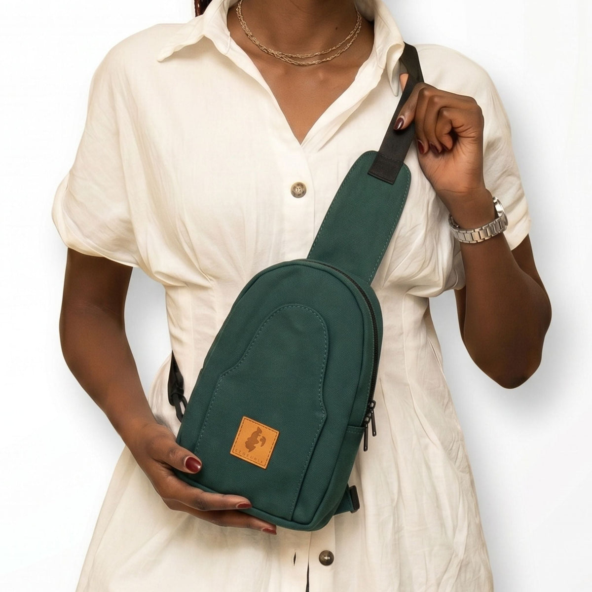 Small Canvas Crossbody Sling Bag | Buru