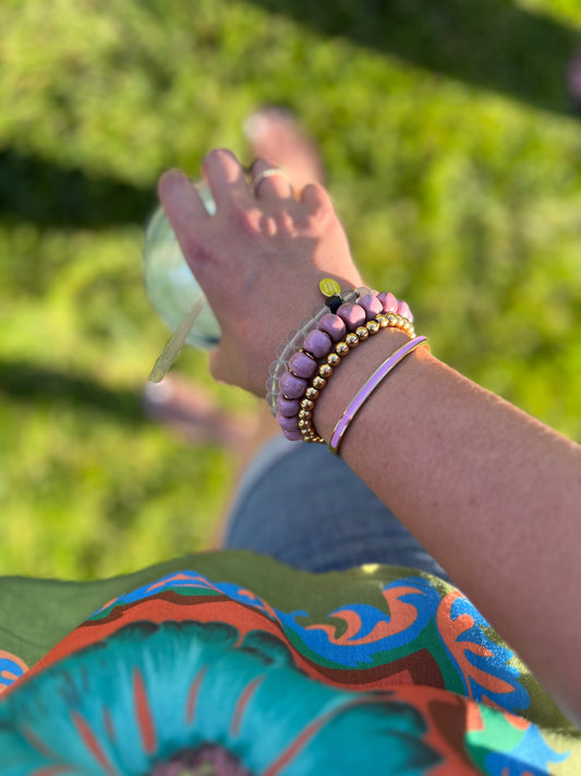 Summer Pinks Bracelet Stack