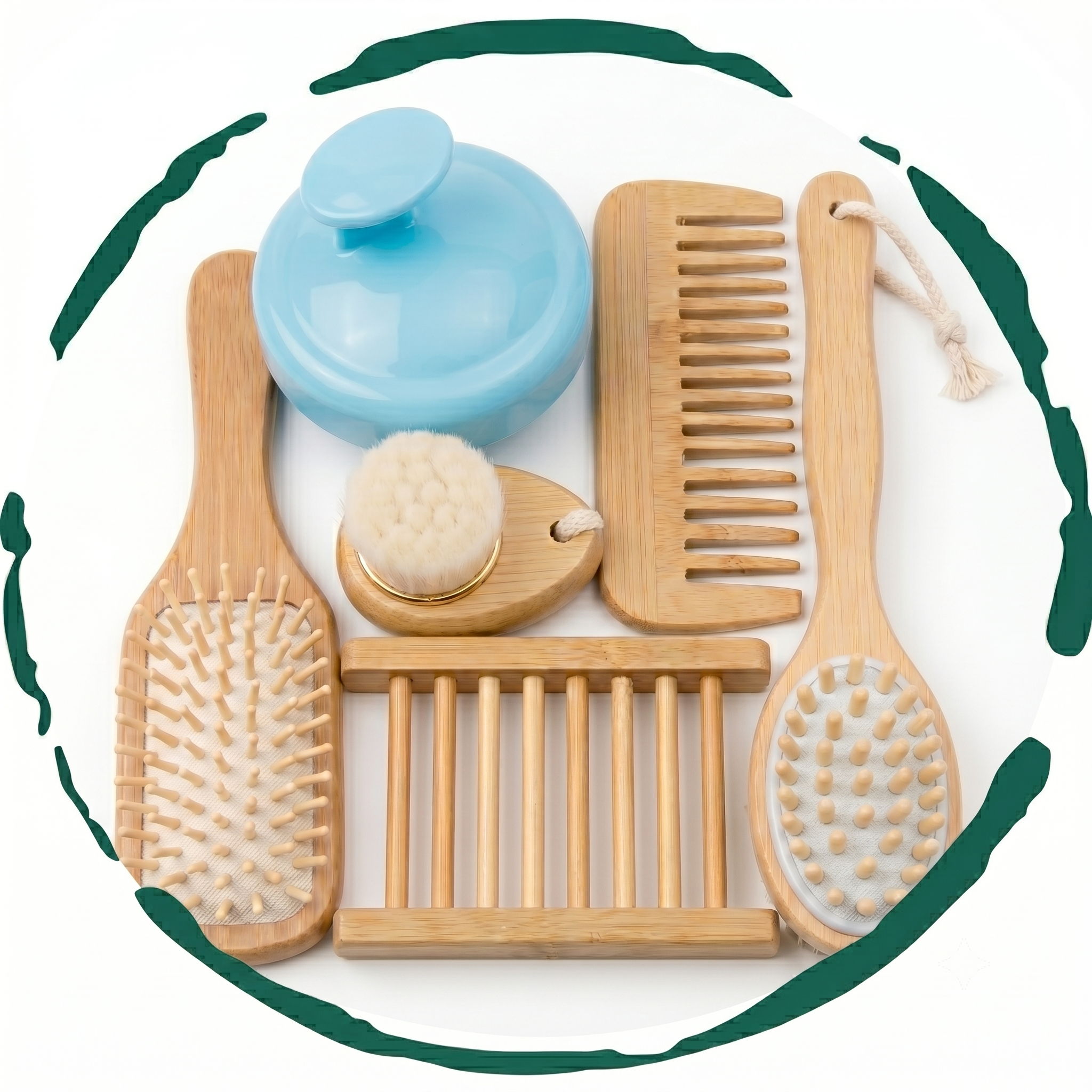 Bath Essentials Set. 6-Pack.