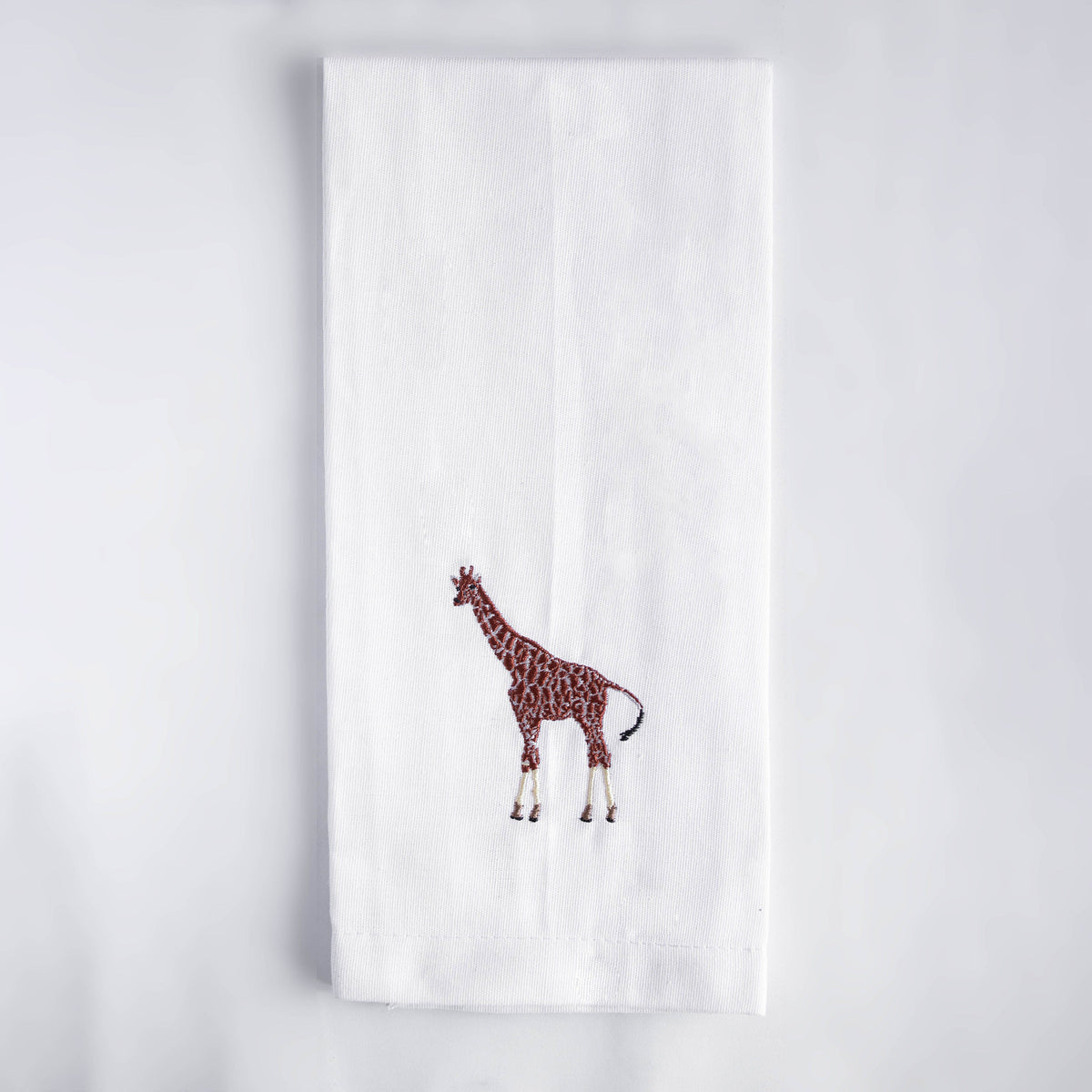 African Wildlife Cotton Tea Towels - Handmade Kitchen Gift