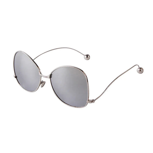Radiant Gold Oversized Sunglasses