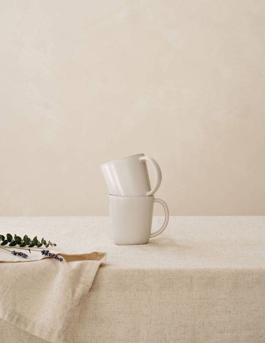 The Mug: Set of 4 Ceramic Coffee & Tea Mugs