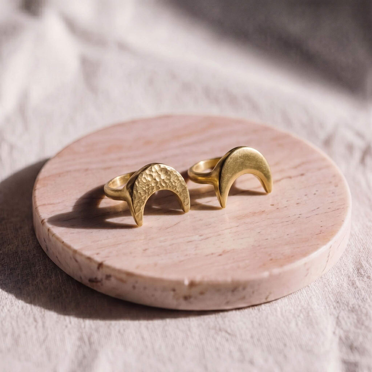 Crescent Moon Ring | Mwenzi