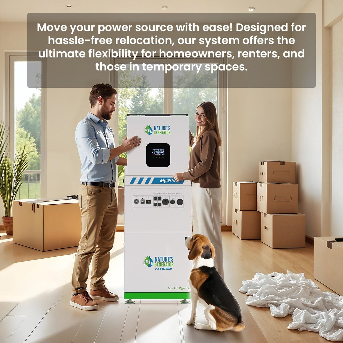 MyGrid 10K Gen 2 Solar and Wind Generator for Home