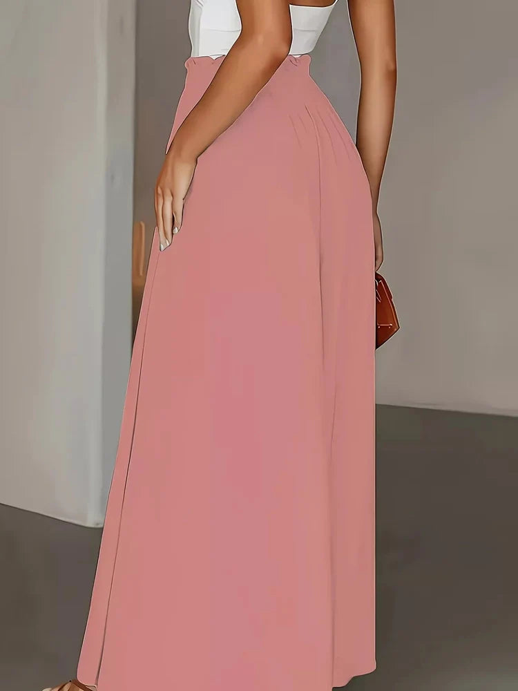 High Waist Wide Leg Pants