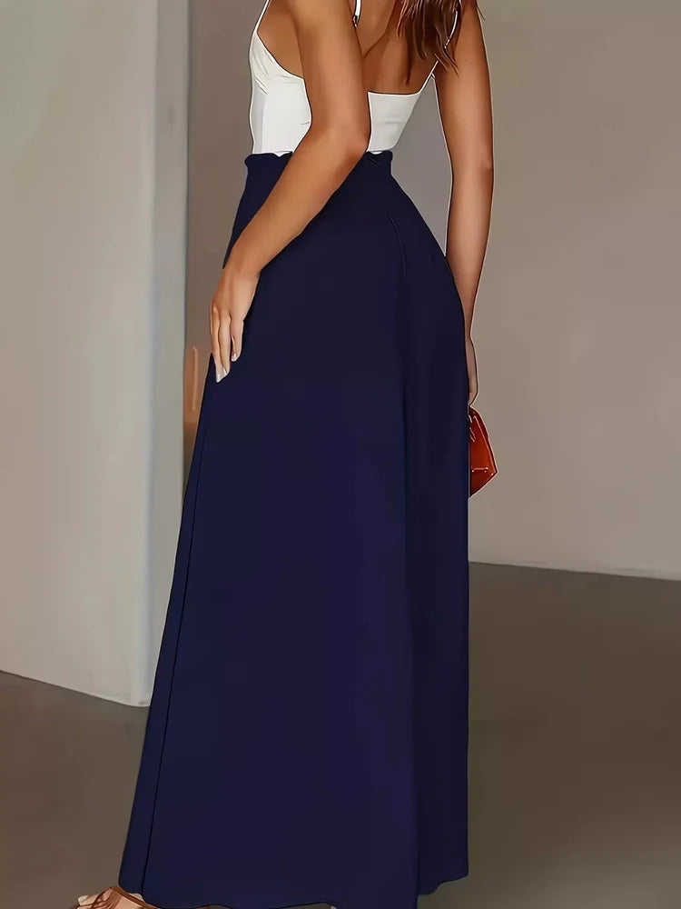 High Waist Wide Leg Pants