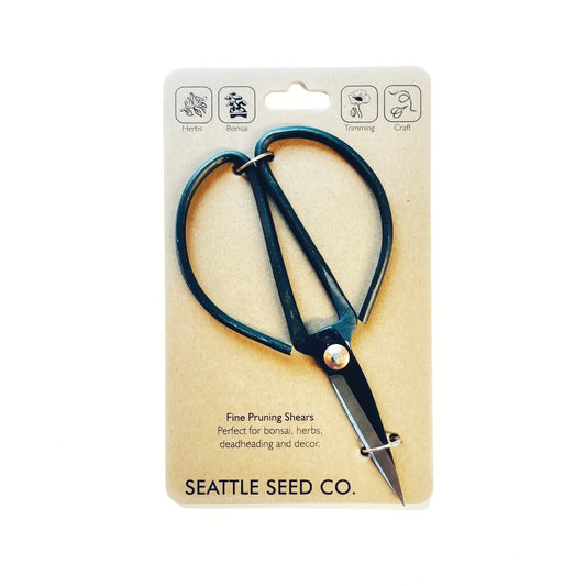Forged Steel Bonsai & Herb Pruning Shears – Carbon Steel