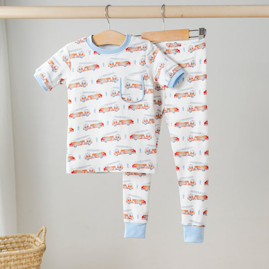 Heroes on Wheels Organic Cotton Pajama Set