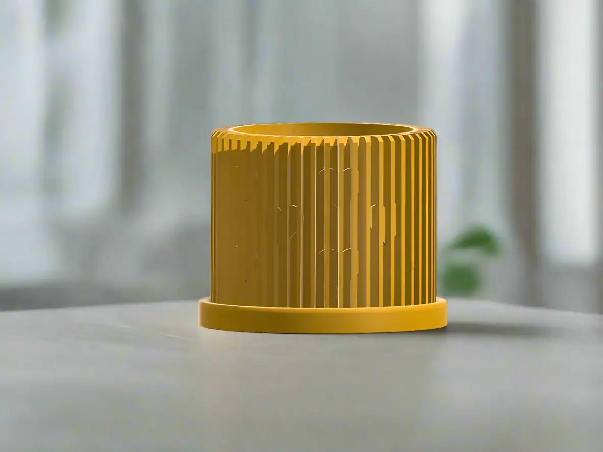 Modern Heart-Shaped Planter with Drainage & Saucer – Unique Valentine’s Day Gift for Plant Lovers, 3d Printed Planter Home Hosting Decor,