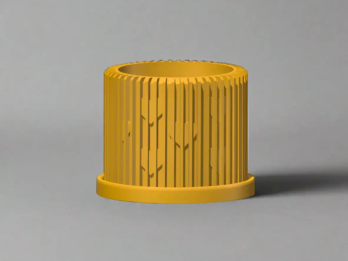 Modern Heart-Shaped Planter with Drainage & Saucer – Unique Valentine’s Day Gift for Plant Lovers, 3d Printed Planter Home Hosting Decor,