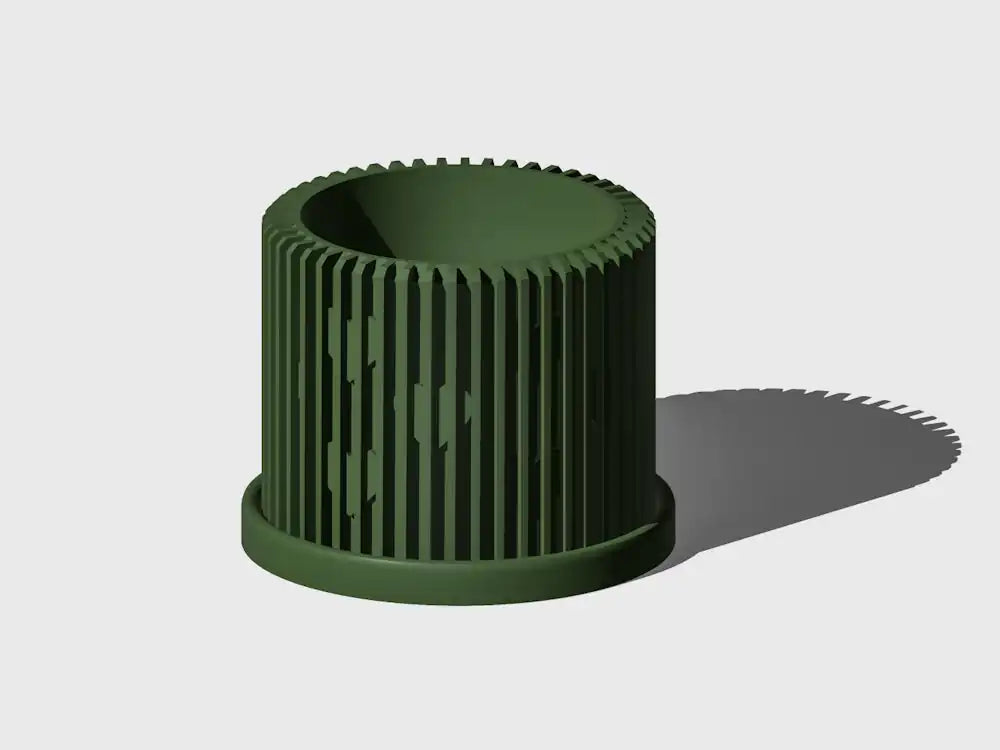 Modern Heart-Shaped Planter with Drainage & Saucer – Unique Valentine’s Day Gift for Plant Lovers, 3d Printed Planter Home Hosting Decor,