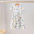 LSU Dino All-Stars Organic Cotton Dress for Kids