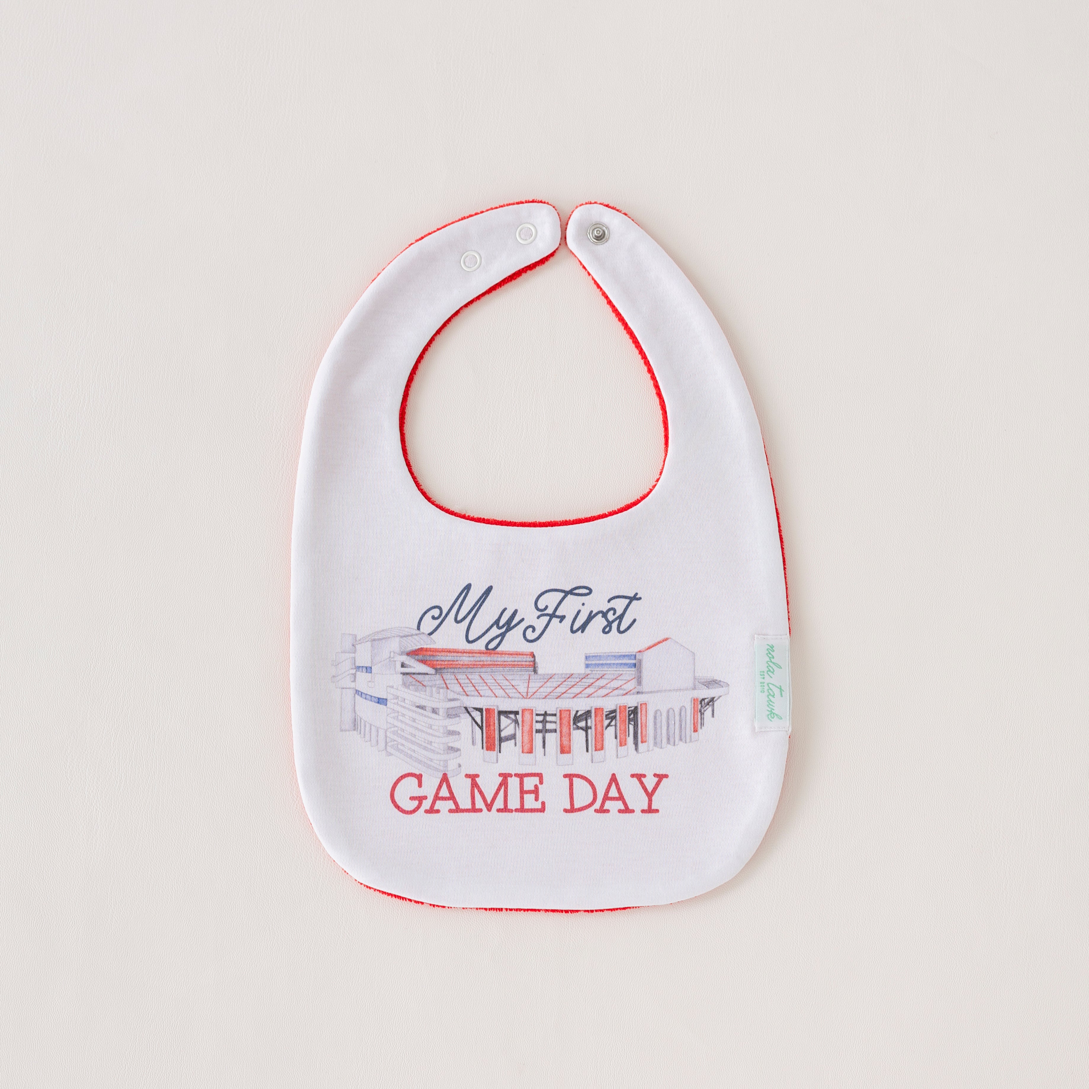 My First Game Day - Ole Miss Organic Cotton Baby Bib