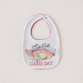 My First Game Day - Georgia Organic Cotton Baby Bib