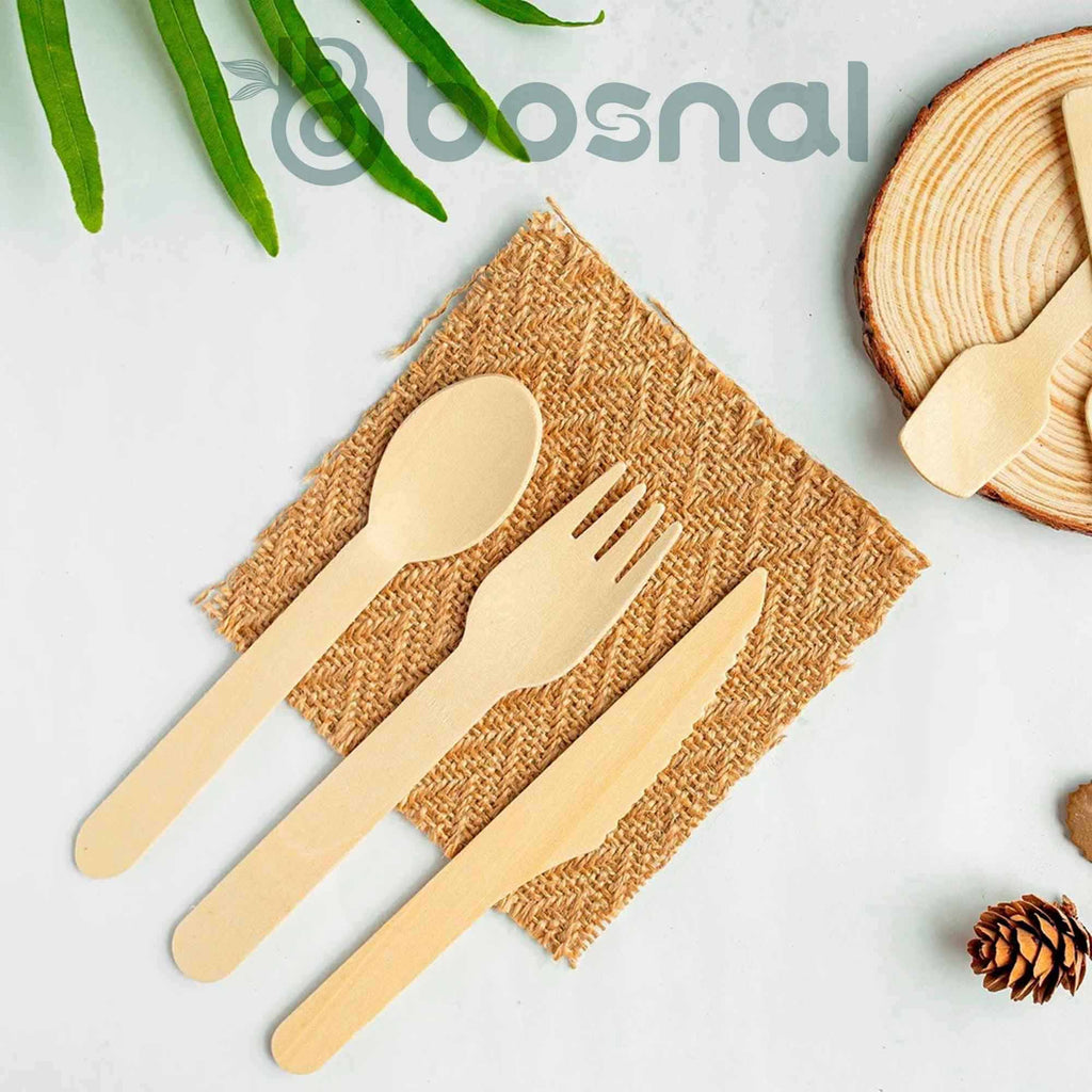 Bosnal – Sugarcane Bagasse Compostable 10 inch & 7 inch Round Plates, 10 inch Oval Plates, 32 Oz Bowls, 8 Oz Cups with Lids & Cutlery