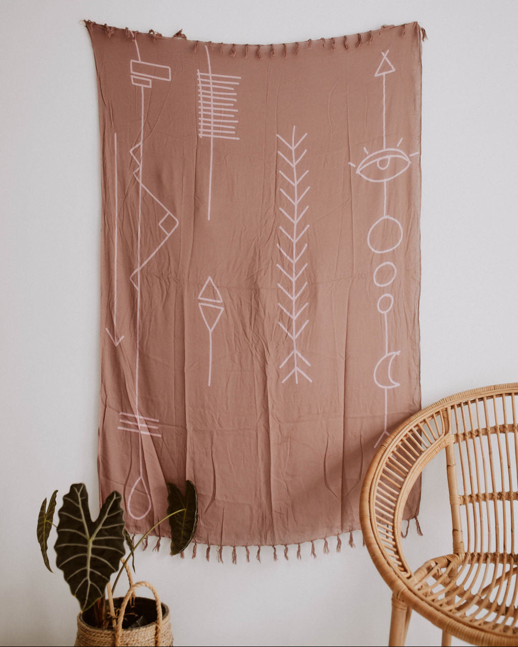 Abstract Tapestry Sarong