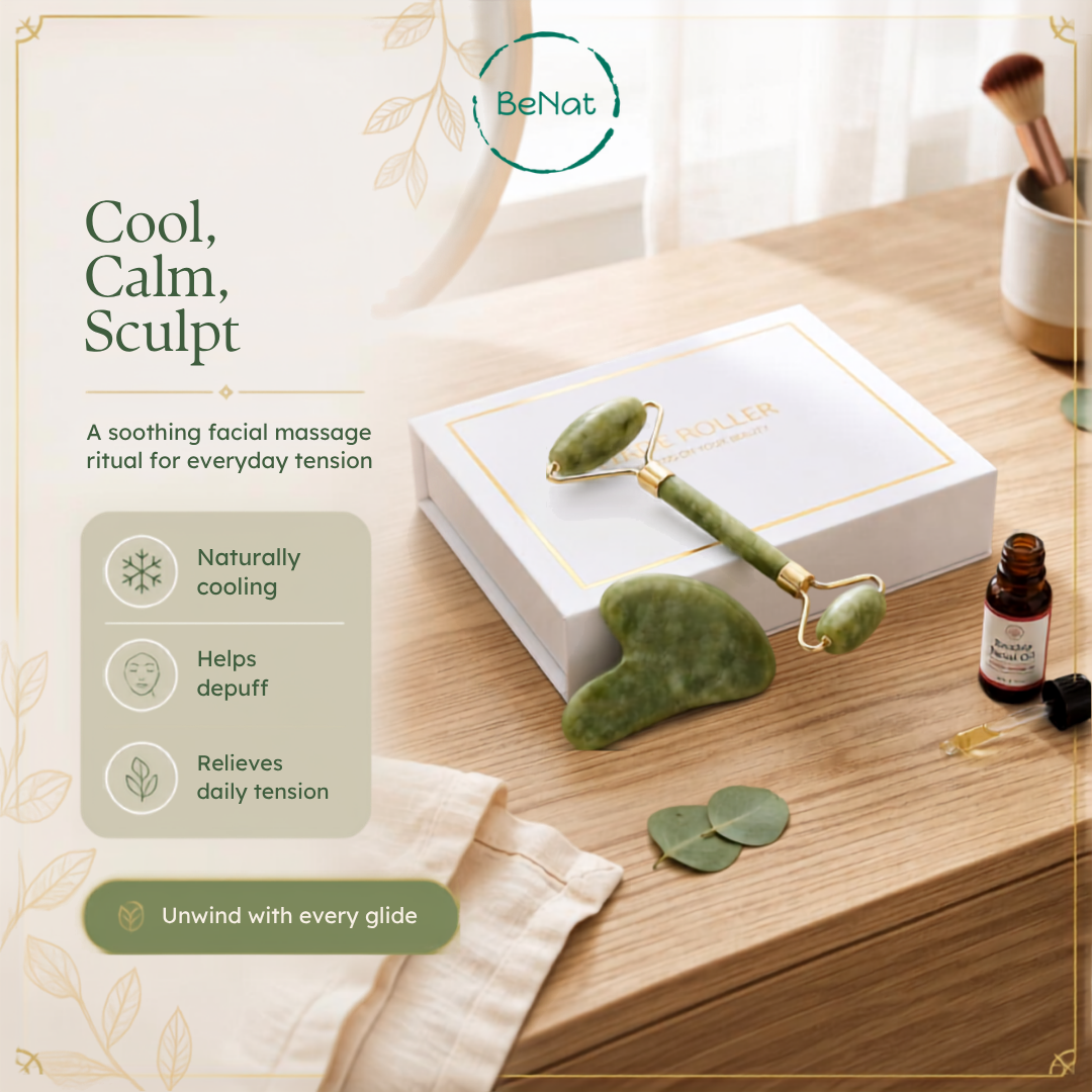 Jade Roller & Gua Sha Gift Box