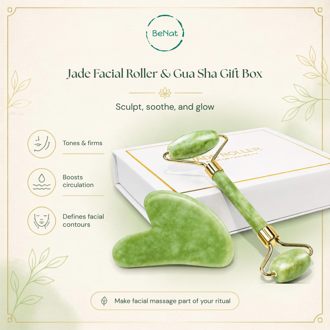 Jade Roller & Gua Sha Gift Box