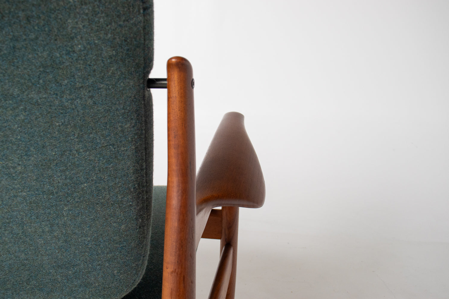 Finn Juhl Model 136 Lounge Chair for France & Son Circa 1950's