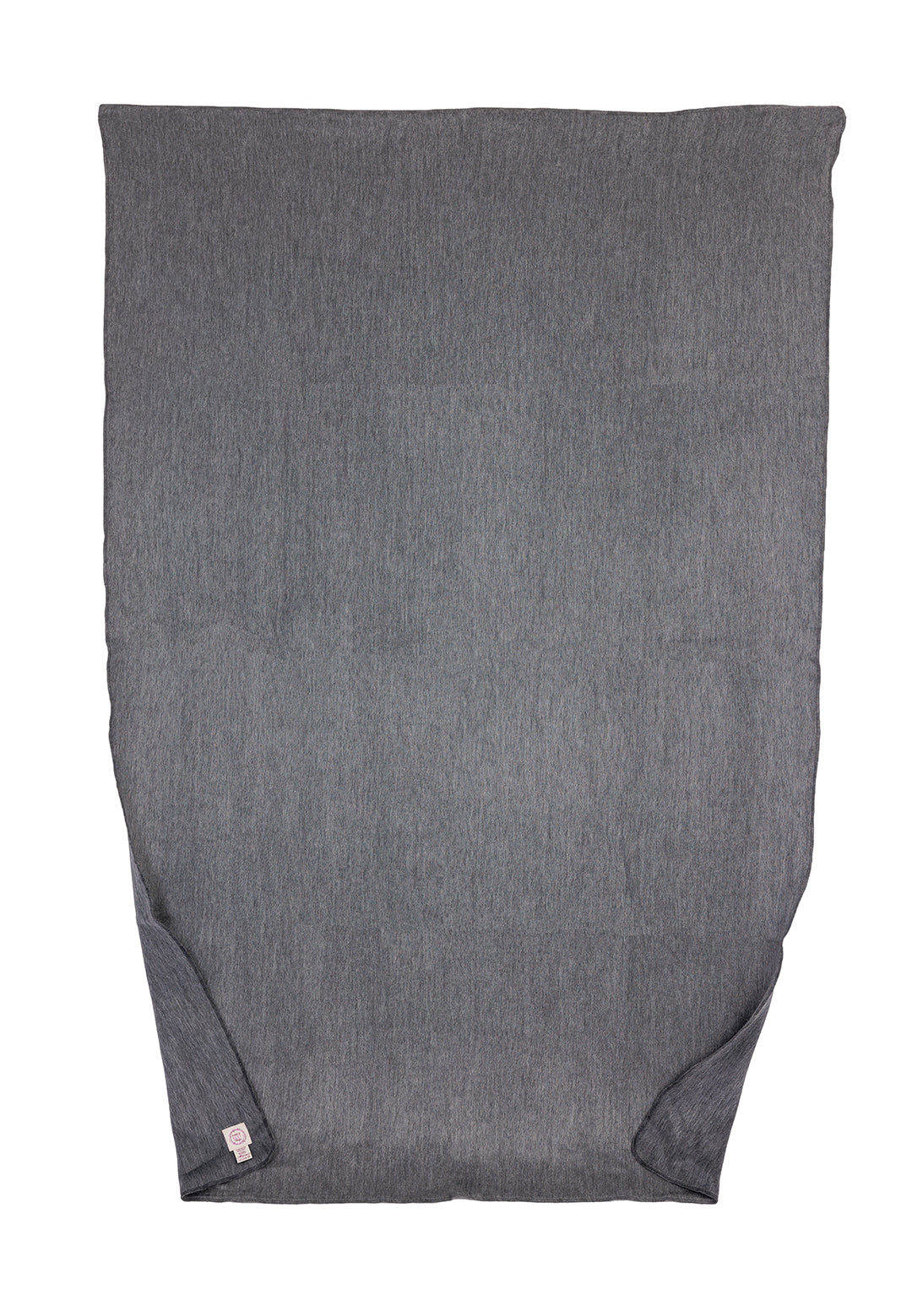 Reversible Handwoven Alpaca Throw Blanket | Storm Gray | Kani Collection