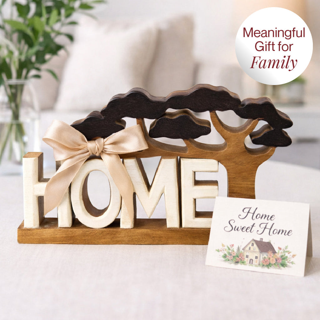 Artisan Form – Handmade Wooden Sculpture, Artistic Decorative Home Accent