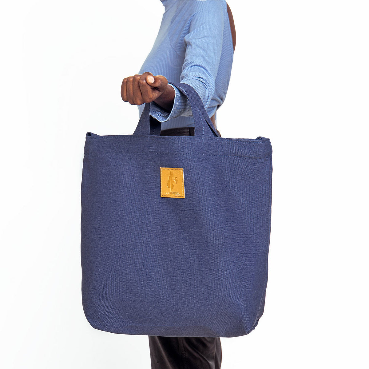 Zippered Canvas Tote Bag | Amani