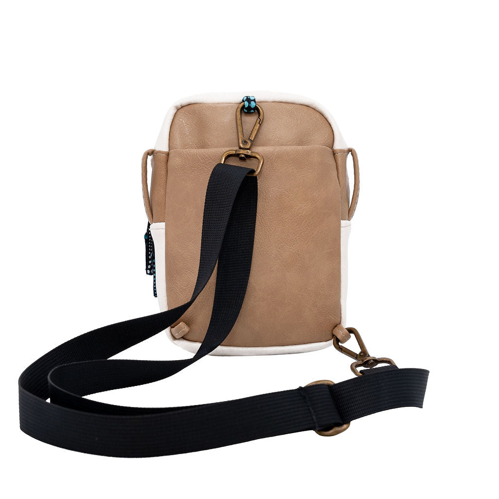 Convertible Vegan Leather Crossbody Sling Bag 1L | Rozi