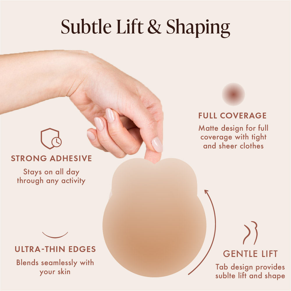 Lifting Nipple Covers (Two-Tabs)