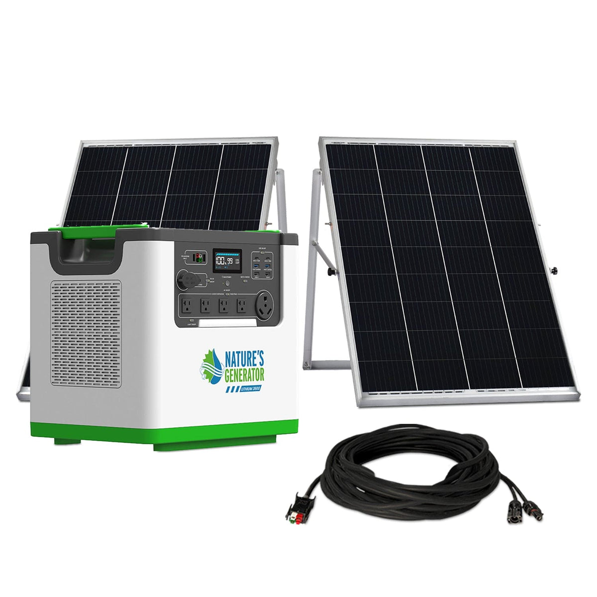 Nature's Generator L3600 Expandable Solar Generator