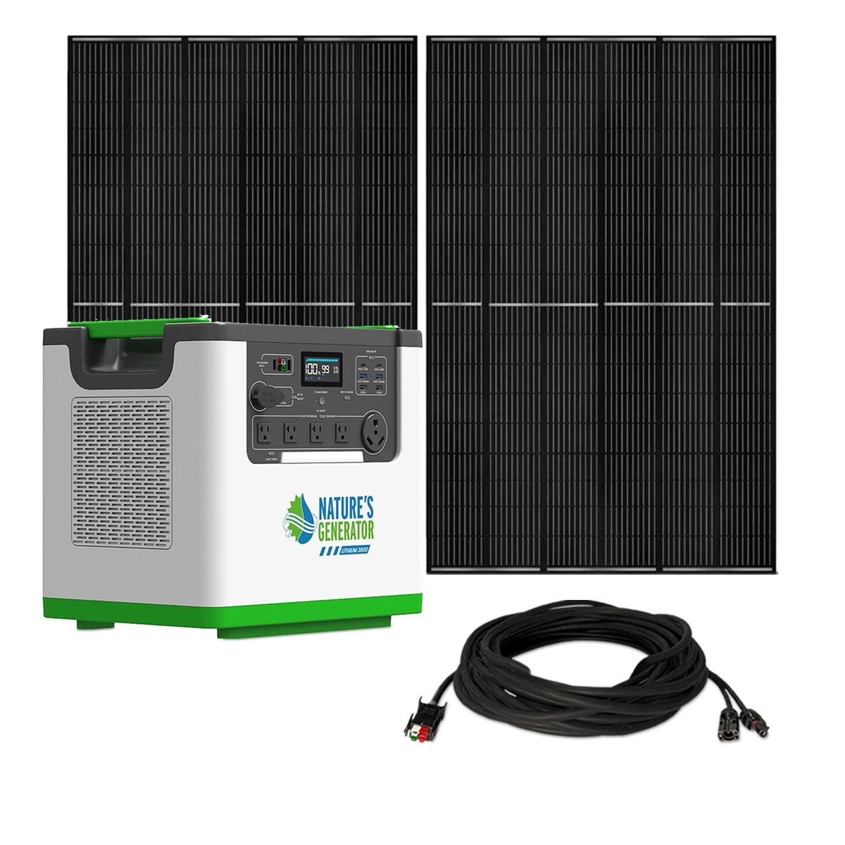 Nature's Generator L3600 Expandable Solar Generator