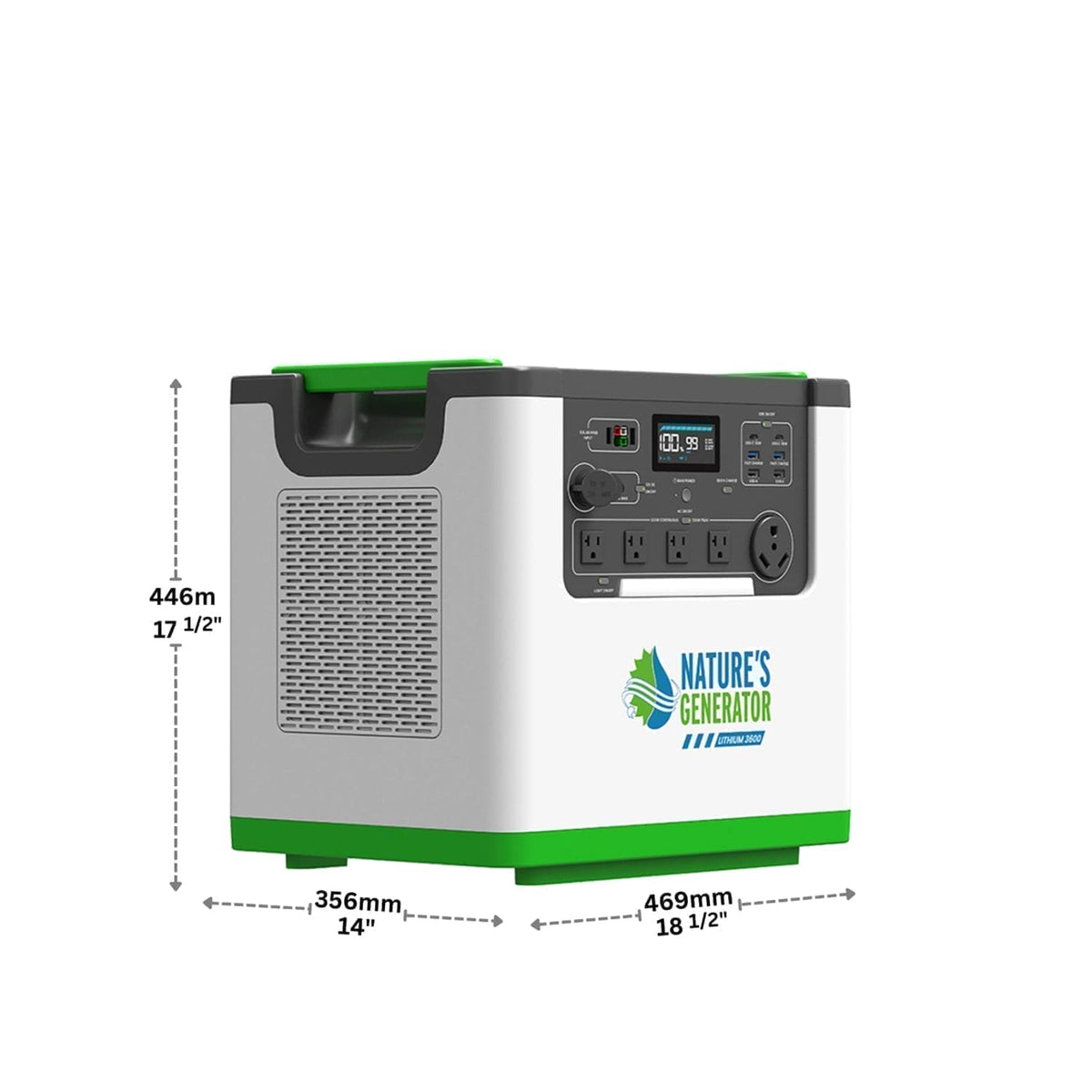 Nature's Generator L3600 Expandable Solar Generator