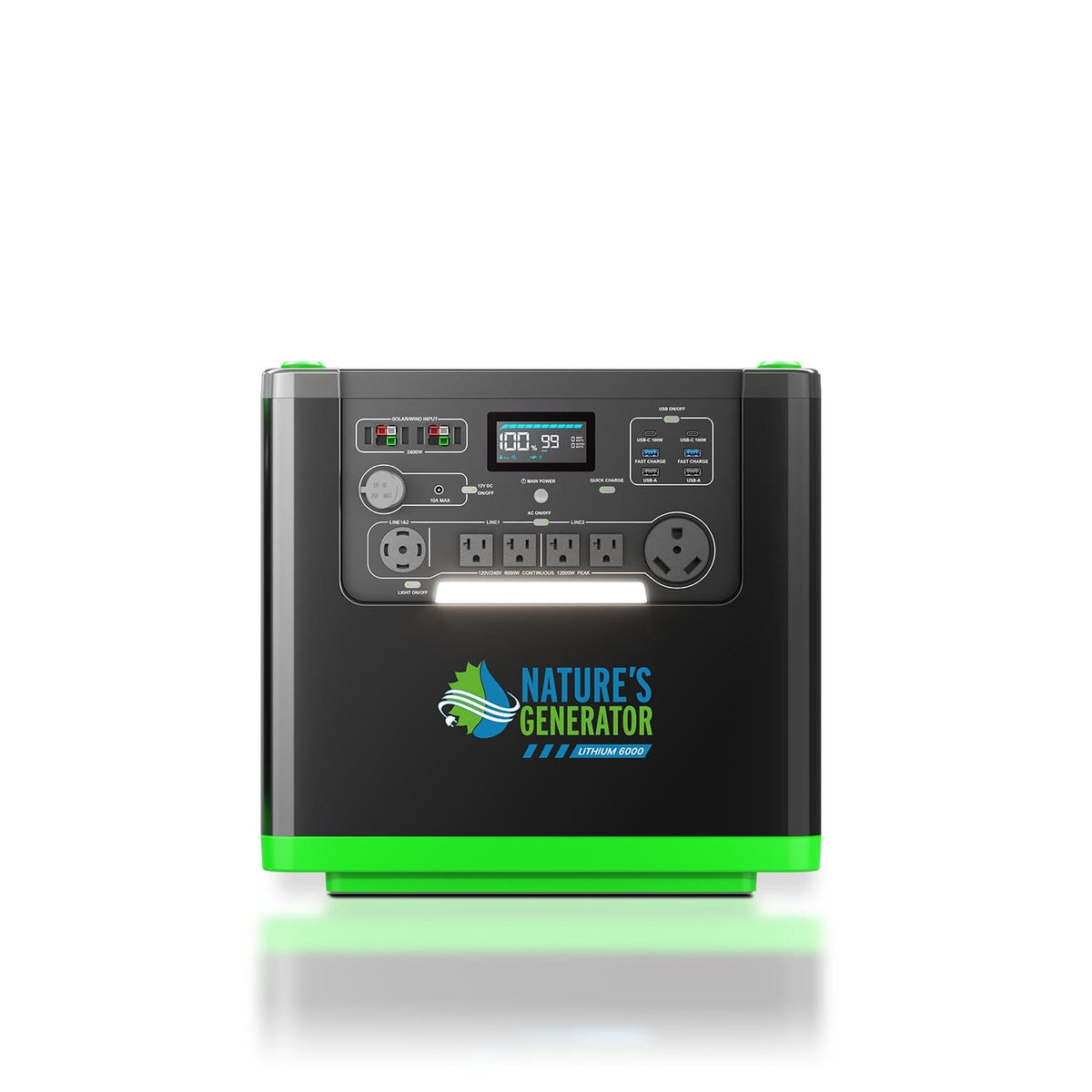 Nature's Generator L6000 Expandable Solar Generator