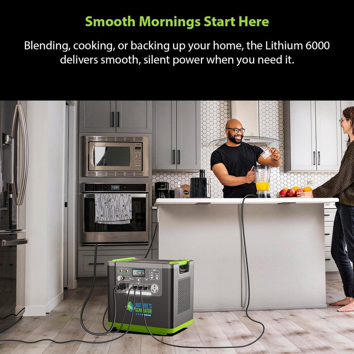 Nature's Generator L6000 Whole Home Backup