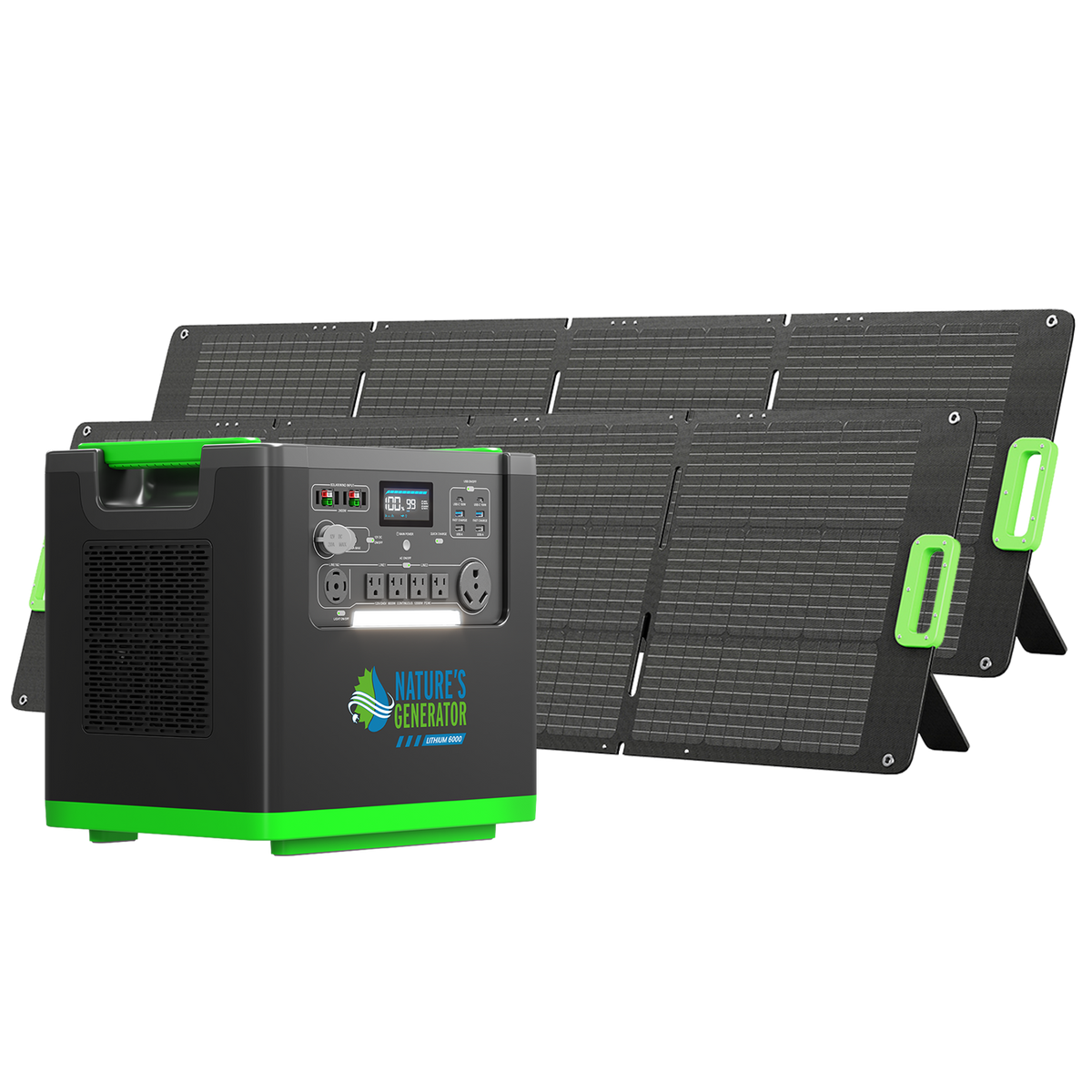 Nature's Generator L6000 Expandable Solar Generator
