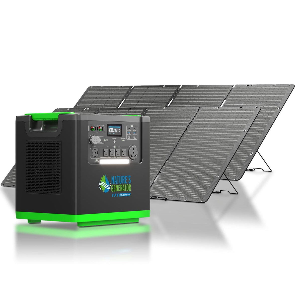 Nature's Generator L6000 Expandable Solar Generator