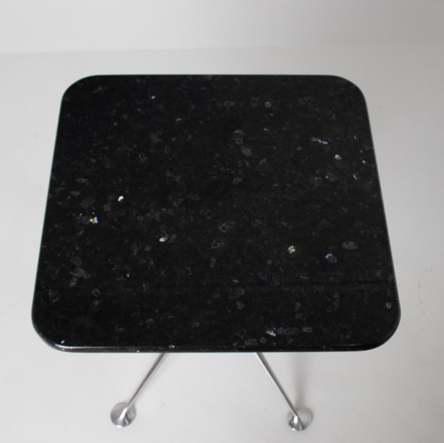 Rare Alexander Girard Side Table in Blue Pearl Granite for Herman Miller