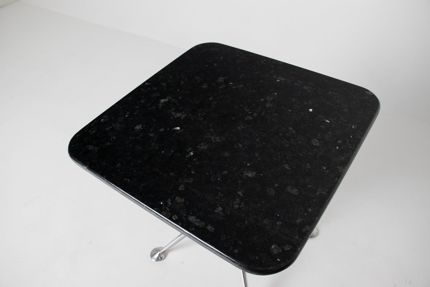 Rare Alexander Girard Side Table in Blue Pearl Granite for Herman Miller