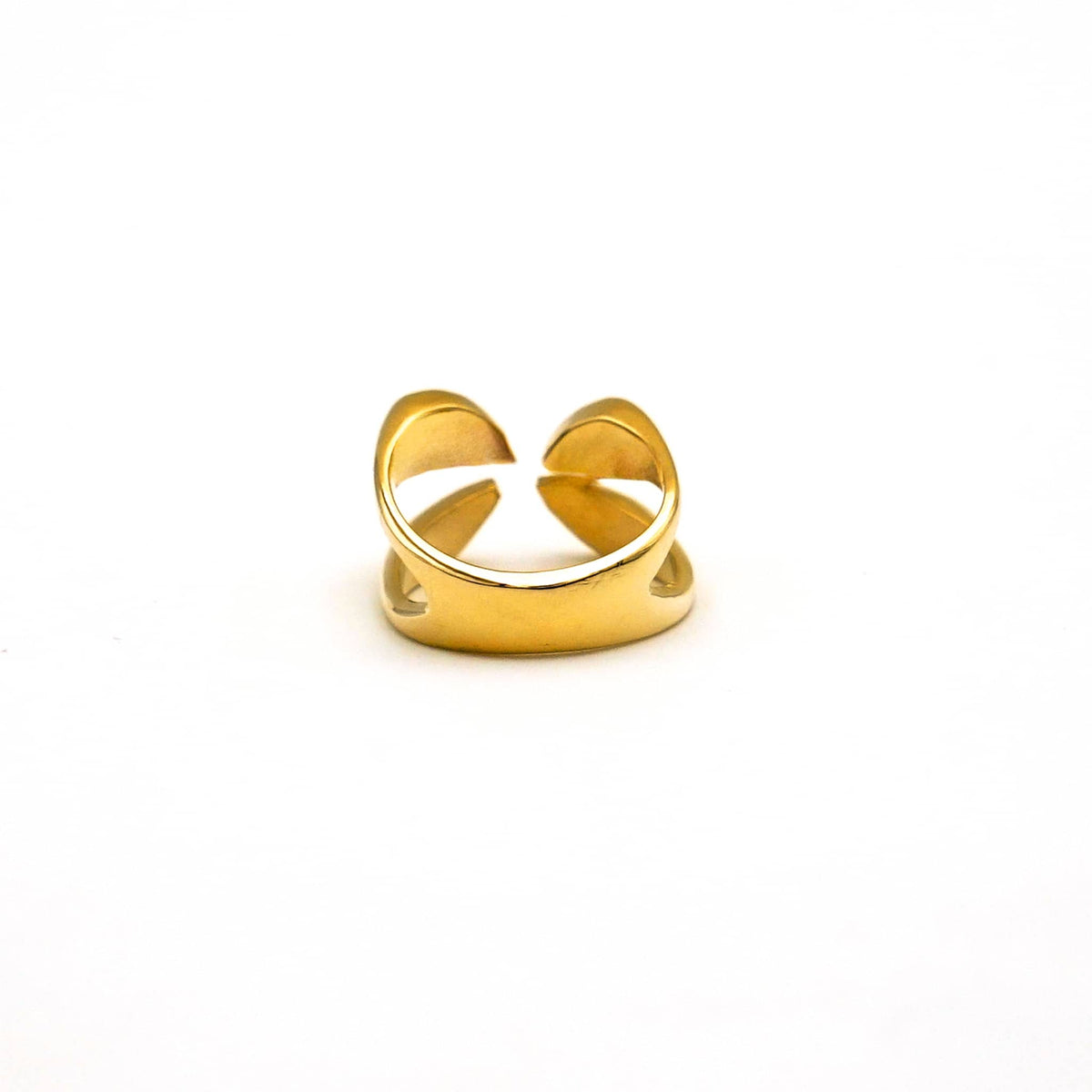 Brass Star Flower Ring | Meli