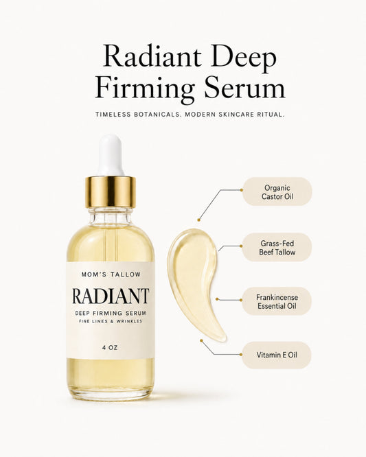 Radiant Deep Firming Serum: Targeting fine line & wrinkles (LARGE 4oz NEW)