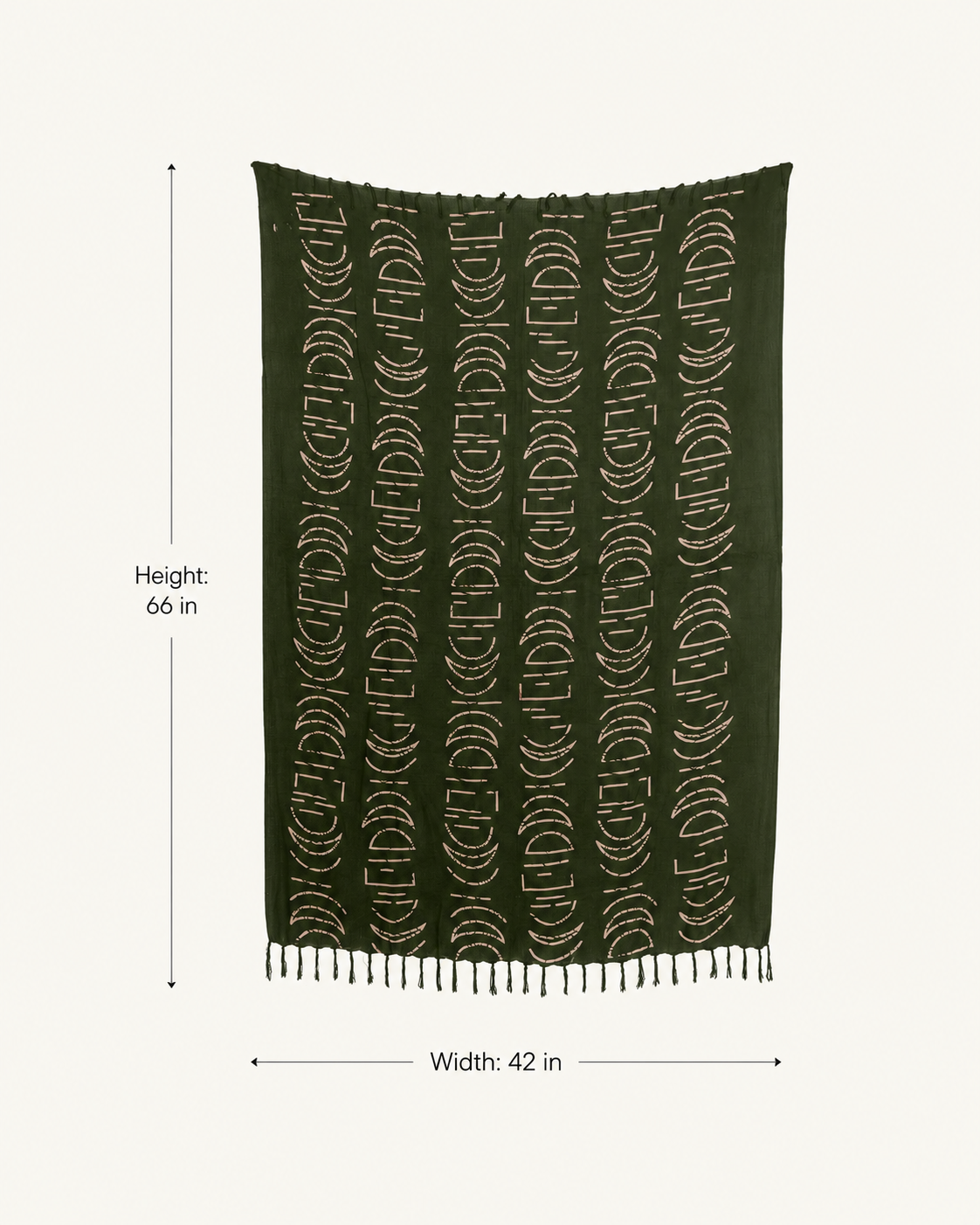 Moon Phase Tapestry Sarong