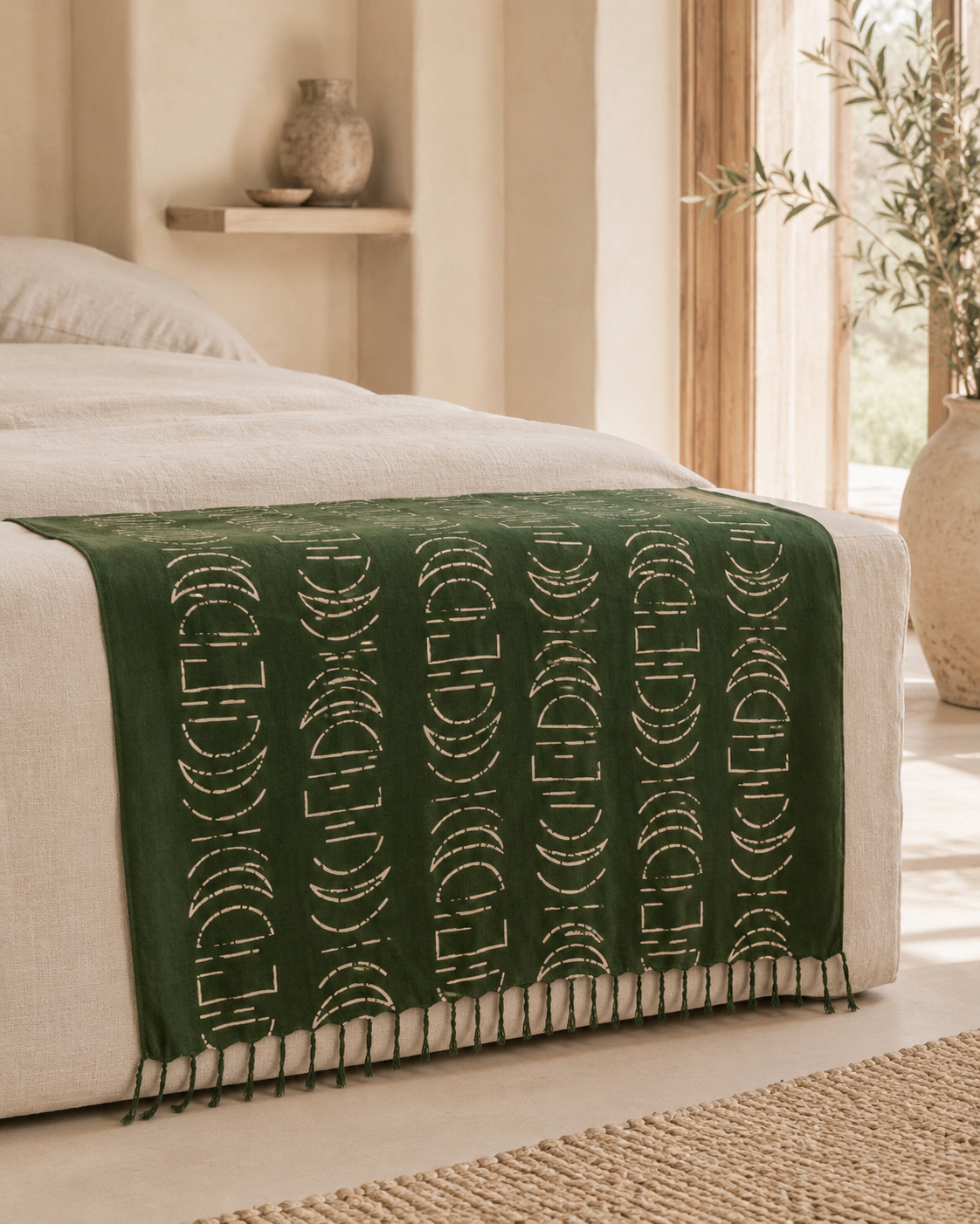 Moon Phase Tapestry Sarong
