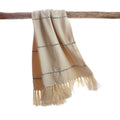 Black Multi Striped Throw Blanket