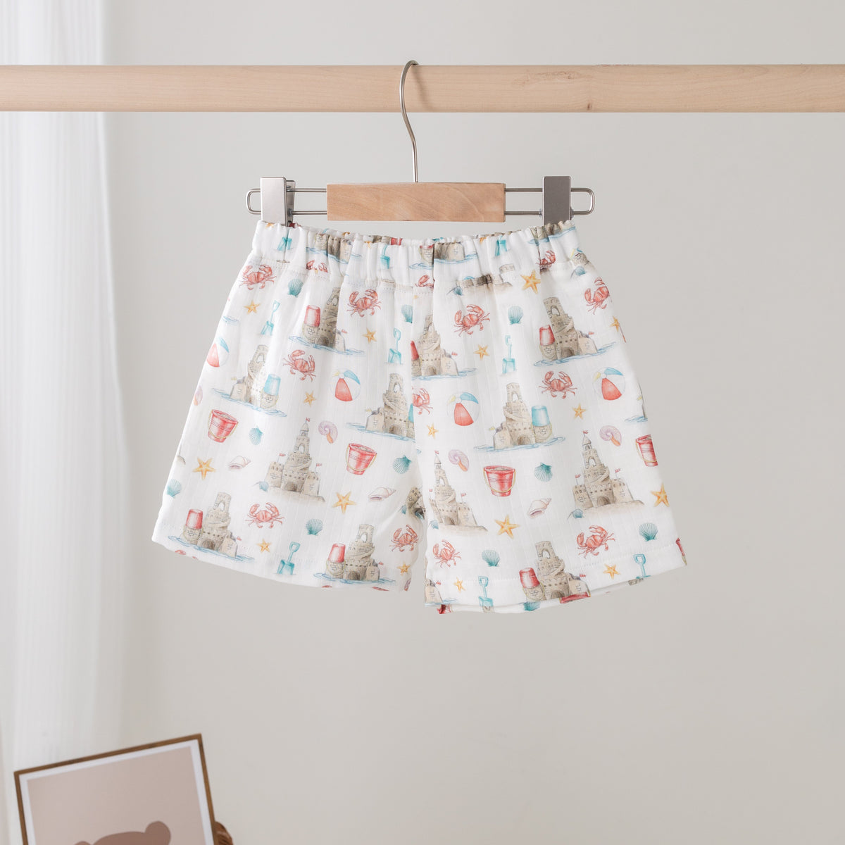 Sandcastle Kingdom Organic Muslin Shorts