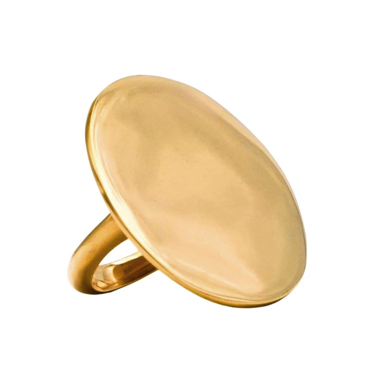 Large Disc Statement Ring | Mwanzo