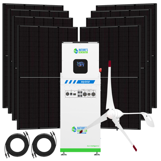 MyGrid 10K Gen 2 Solar and Wind Generator for Home