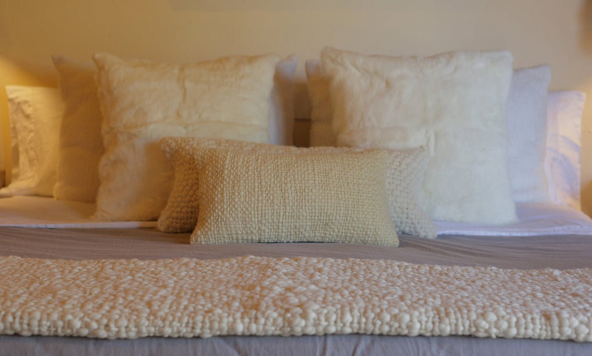 Rabbit Skin Pillow