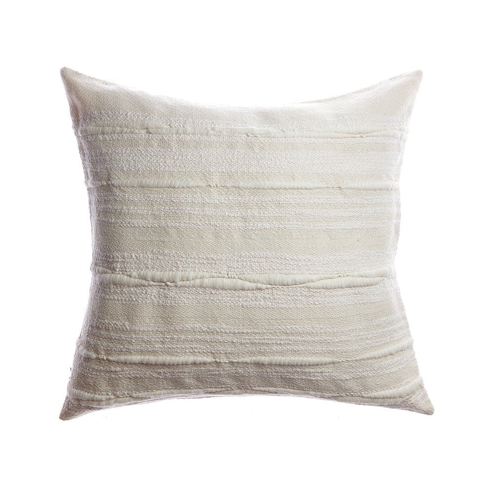 Natural Striped Touch Pillow