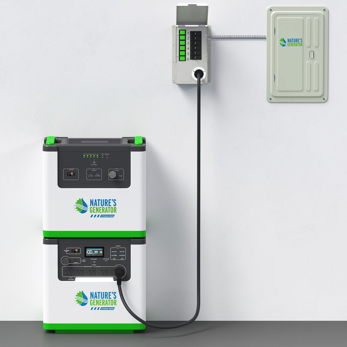 Refurbished - 120V 30A 6-Circuit Non-Automatic Transfer Switch
