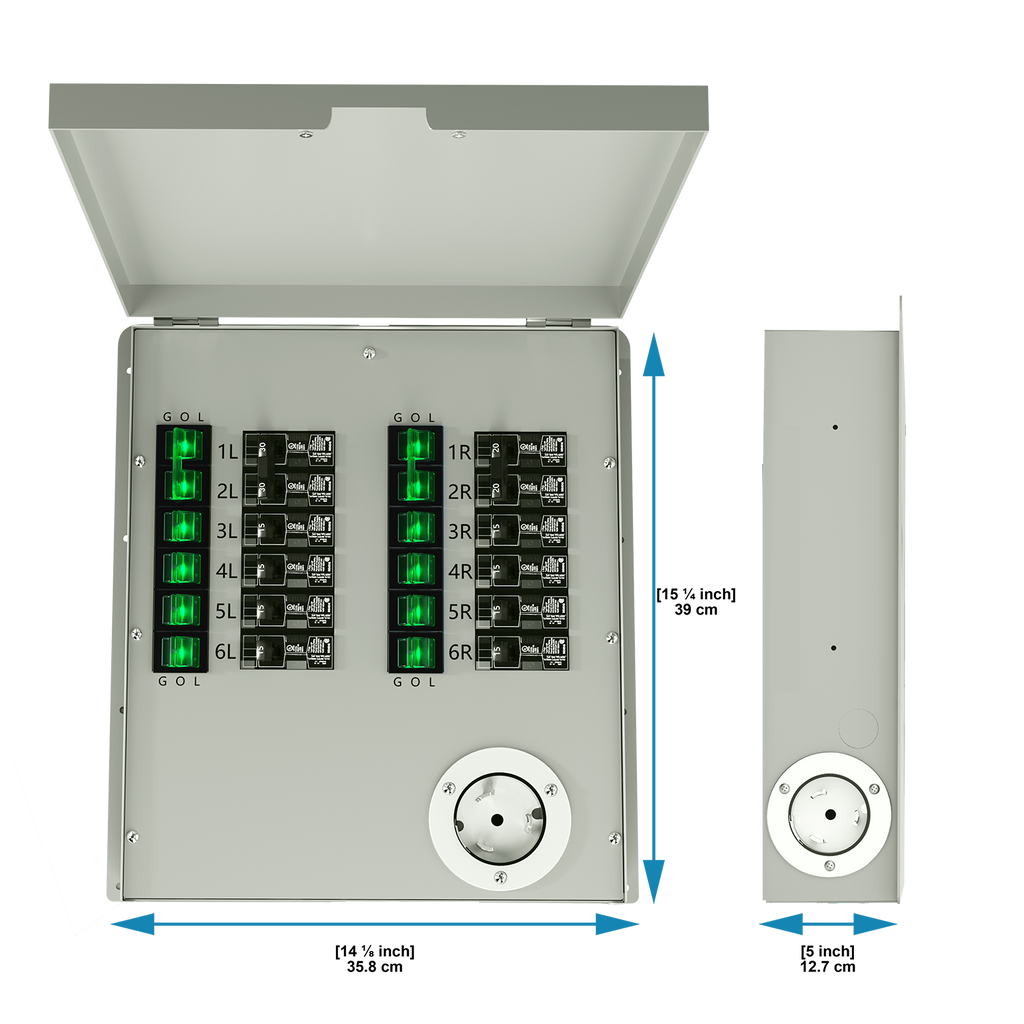 Powerhouse Gen 2 Solar Generator and Transfer Switch